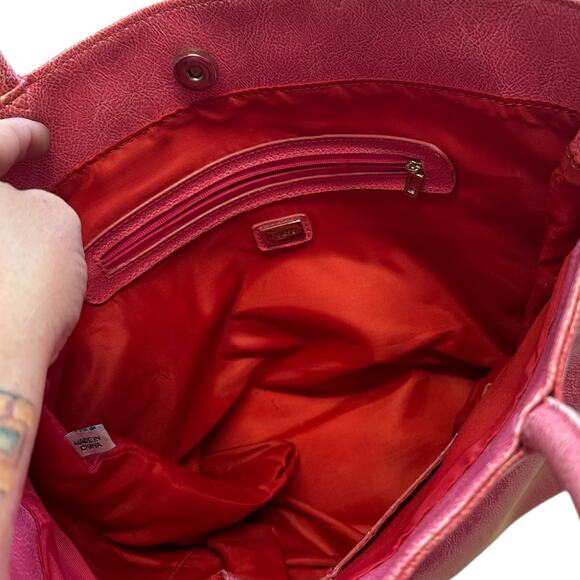 Guess Handbag Pink Barbiecore Classic Everyday Bag Womens Purse - Picture 5 of 7